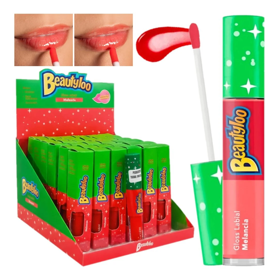 GLOSS LABIAL MELANCIA BEAUTYLOO