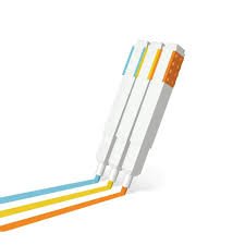 MARCA TEXTO 3 CORES LEGO JANDAIA - Imagem 3