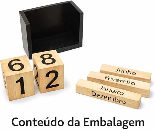 CALENDARIO MESA MADEIRA - Imagem 3