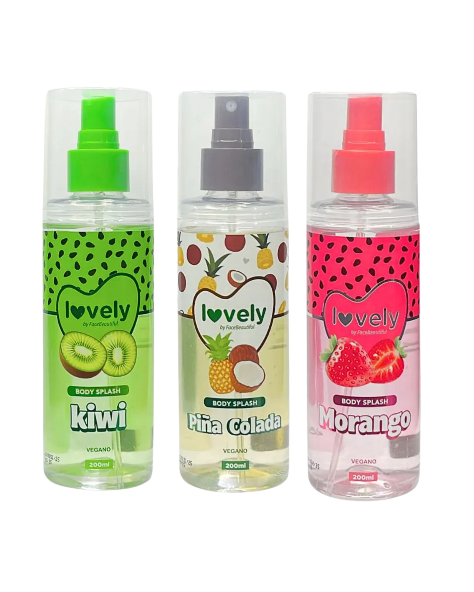BODY SPLASH 200ML LOVELY FACE BEAUTIFUL