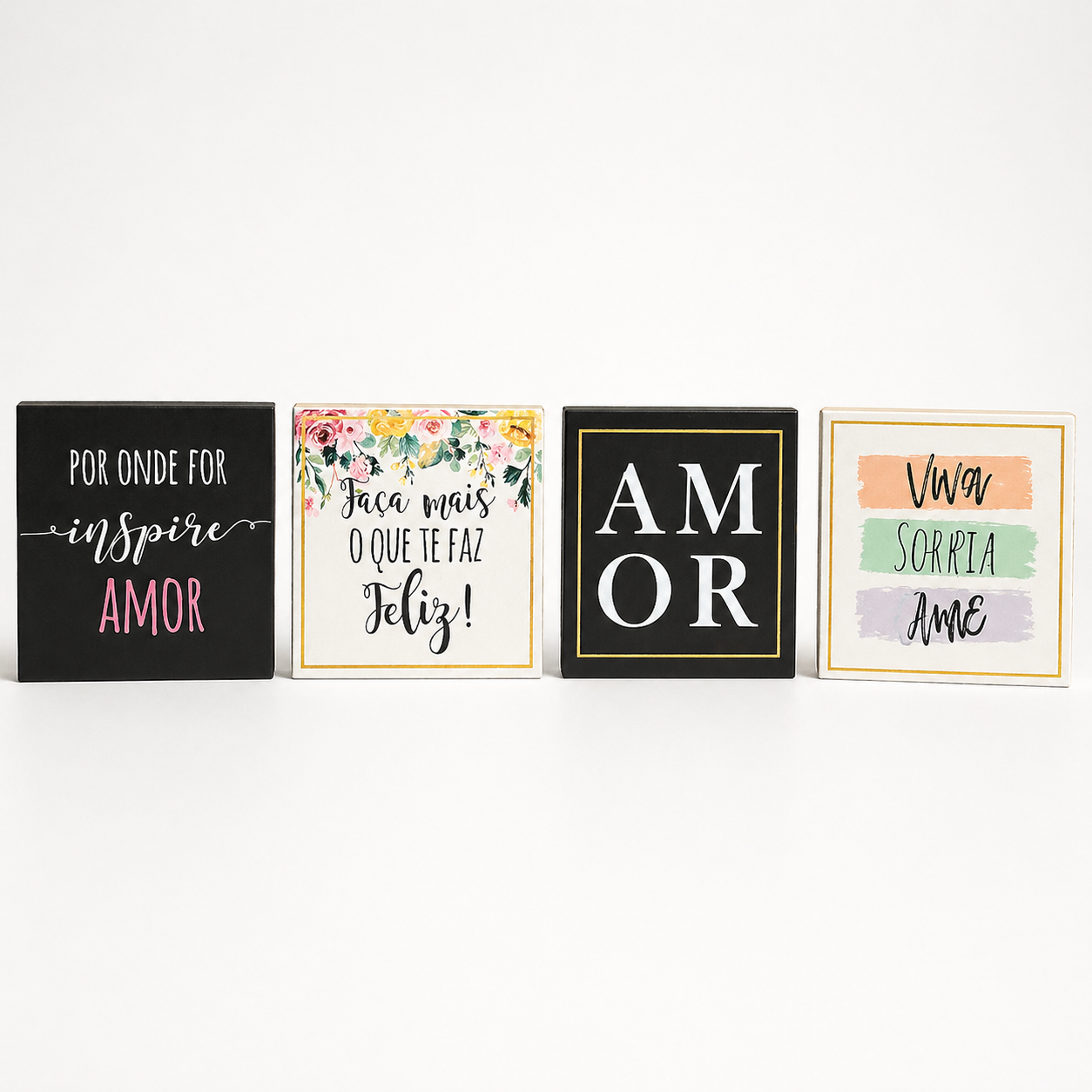 QUADRO DECORATIVO FRASES 10X10