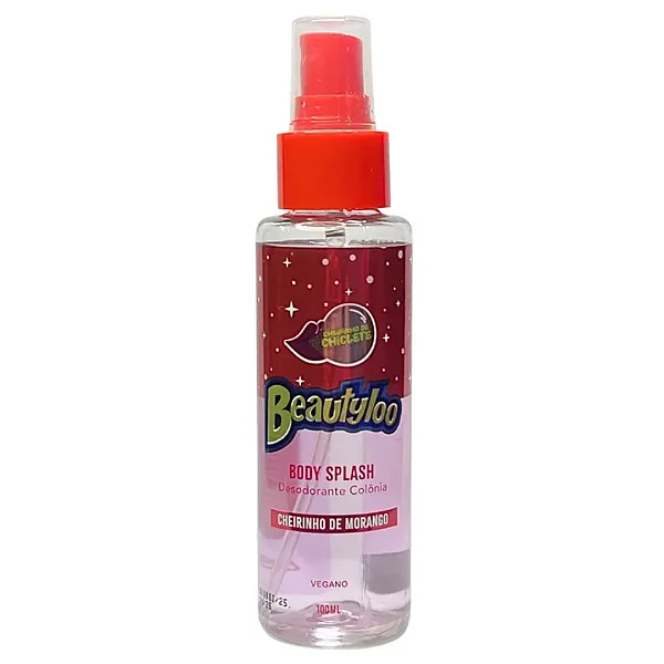 BODY SPLASH BEAUTYLOO MORANGO 100ML