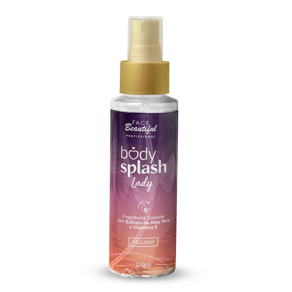 BODY SPLASH LADY FACE BEAUTIFUL 100ML