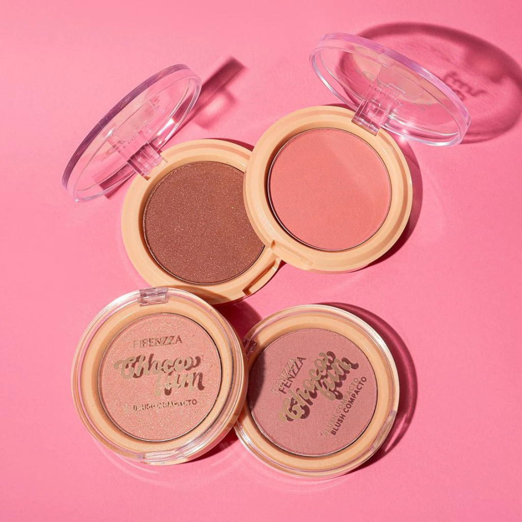 BLUSH COMPACTO CHOCO FUN FENZZA - Imagem 2