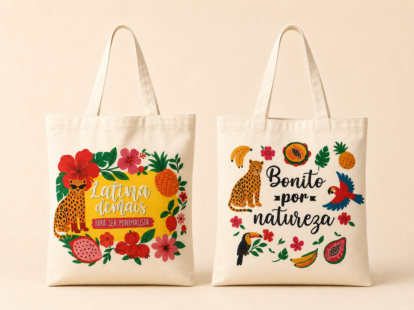 BOLSA ECOBAG TROPICAL