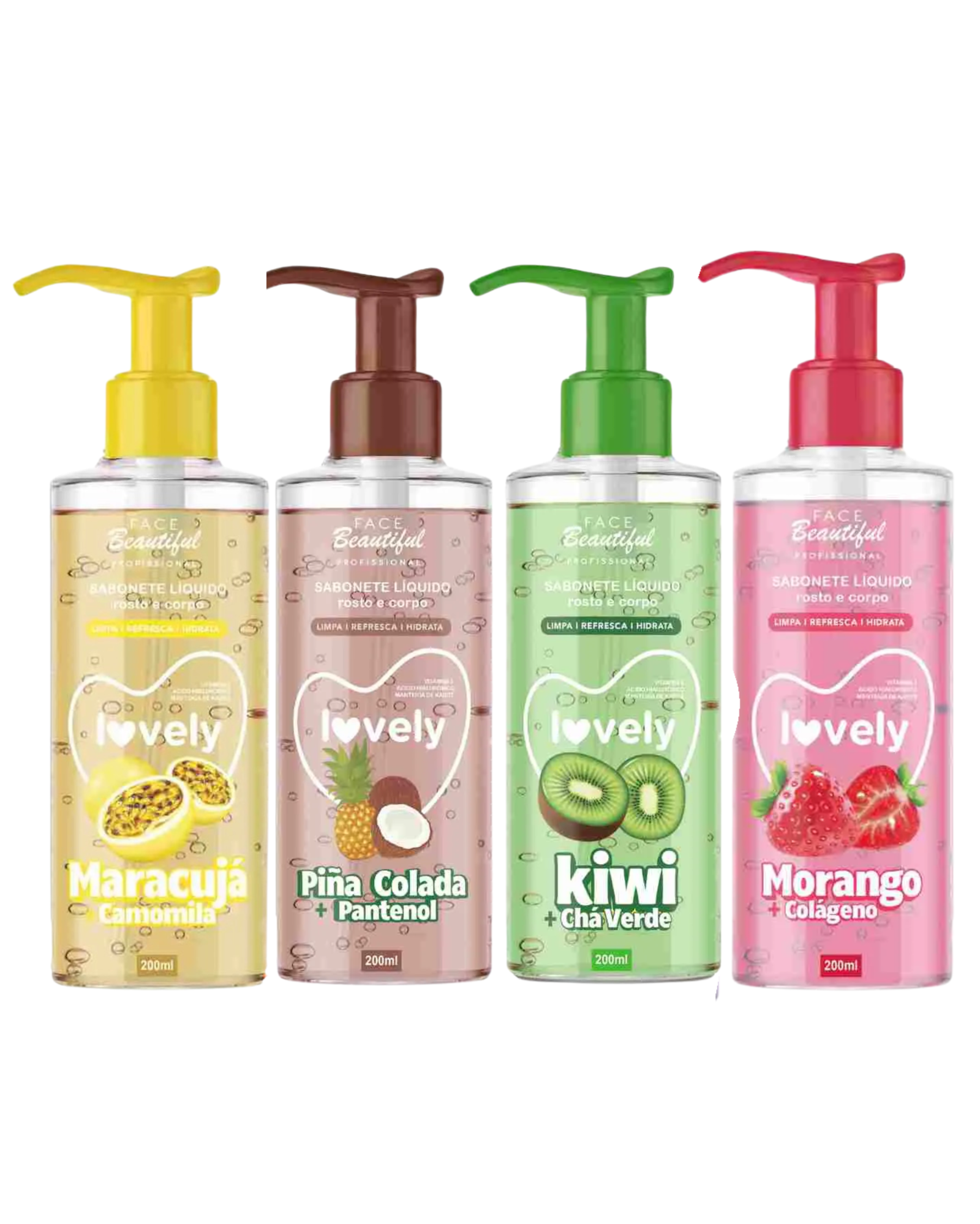 SABONETE LIQUIDO 200ML FACE BEAUTIFUL