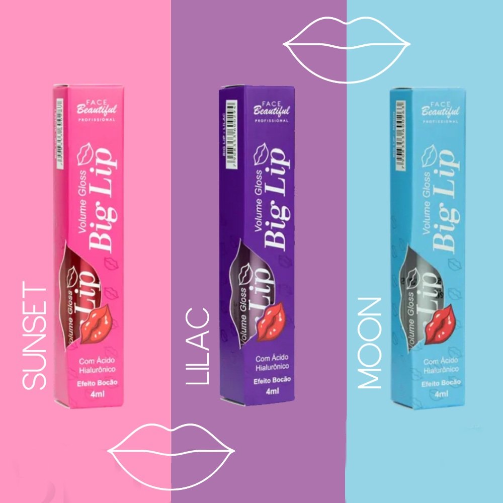 BIG LIP VOLUME GLOSS FACE BEAUTIFUL