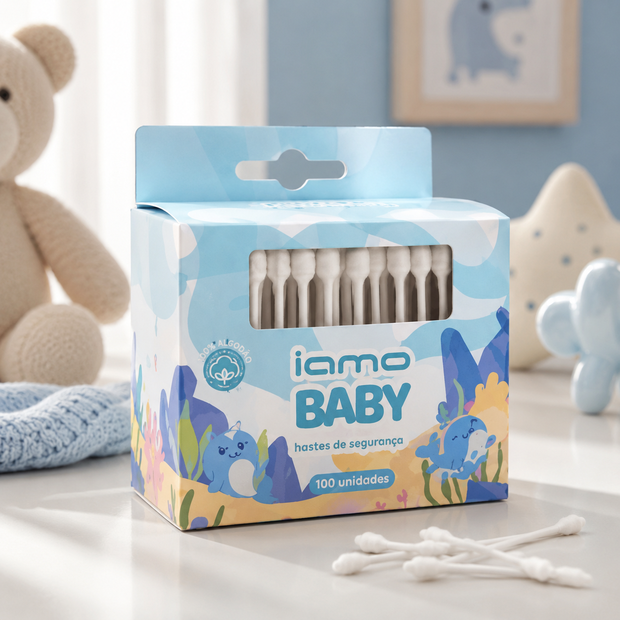 COTONETE BABY C/100 IAMO