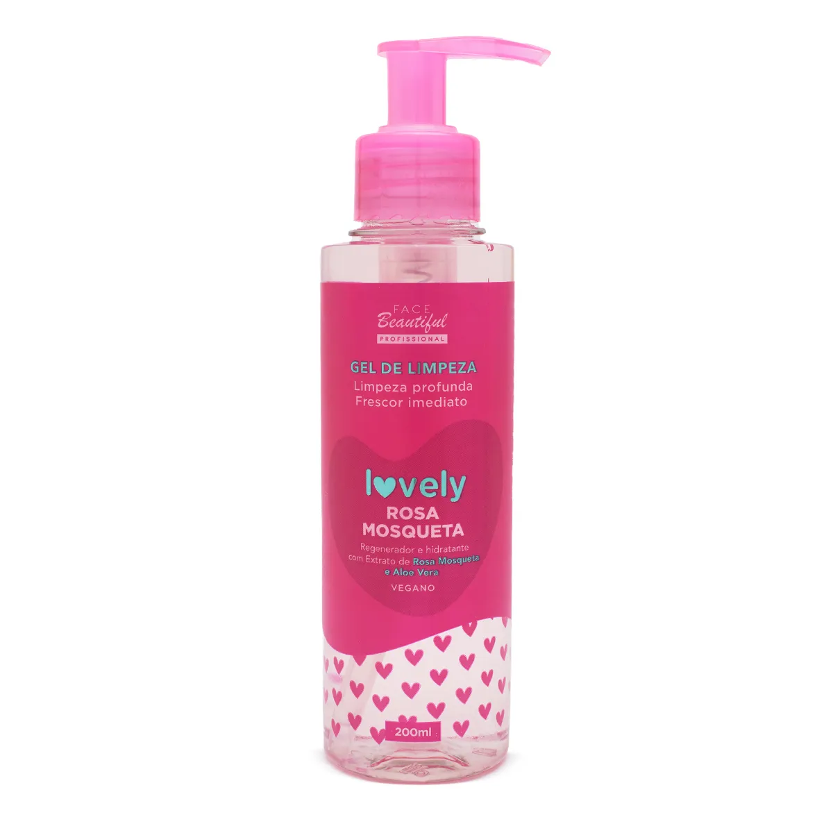 GEL LIMPEZA ROSA MOSQUETA 200ML FACE BEAUTIFUL