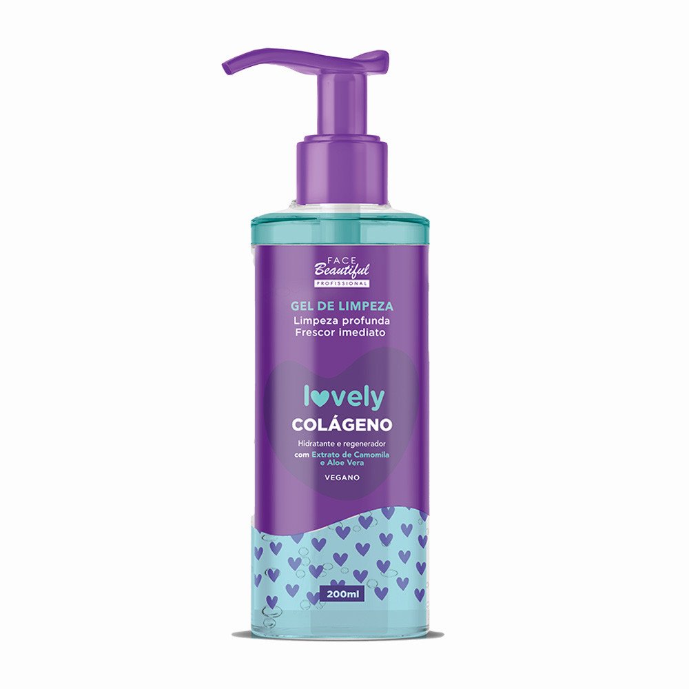 GEL LIMPEZA COLÁGENO 200ML FACE BEAUTIFUL