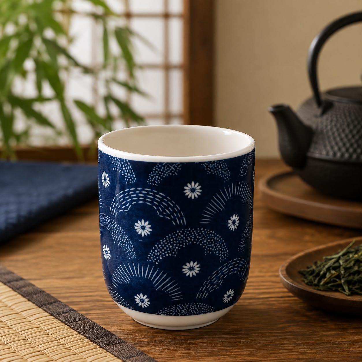 Caneca de Chá Japonesa em Porcelana 150ml - Imagem 7
