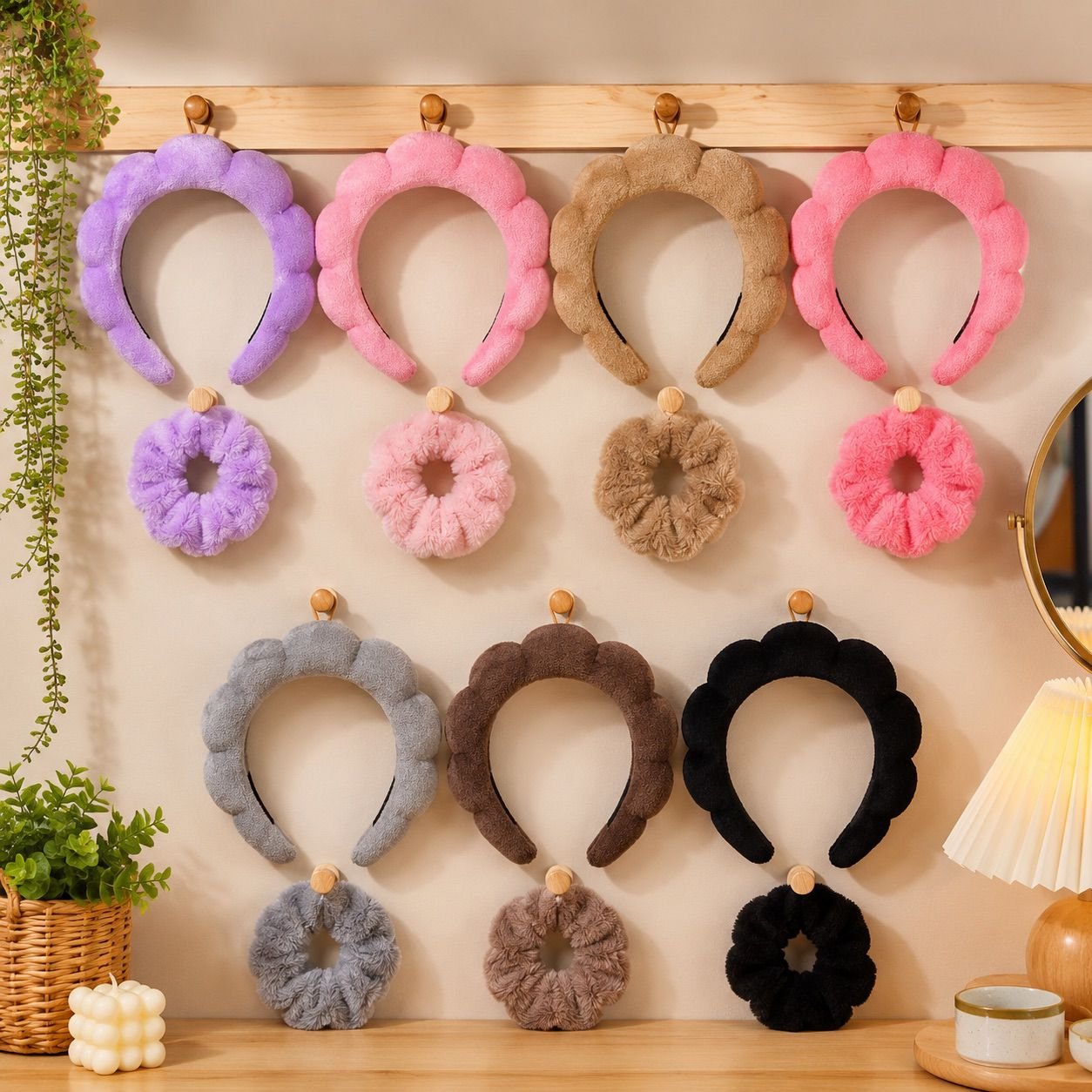 Kit Fashion de Cabelo com Arco e Xuxinha