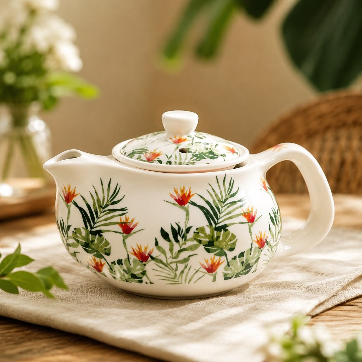 Bule de Chá Decorativo Botanical Mirage 250ml - Imagem 2