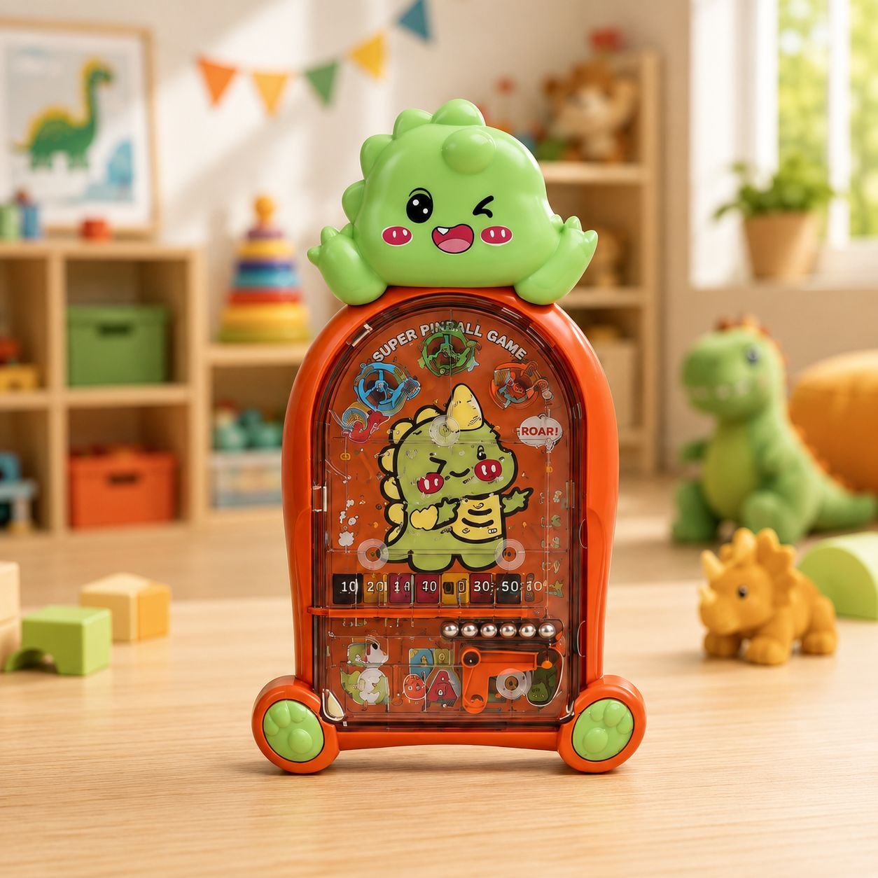 Super Pinball Game Dino ArK Toys - Imagem 6