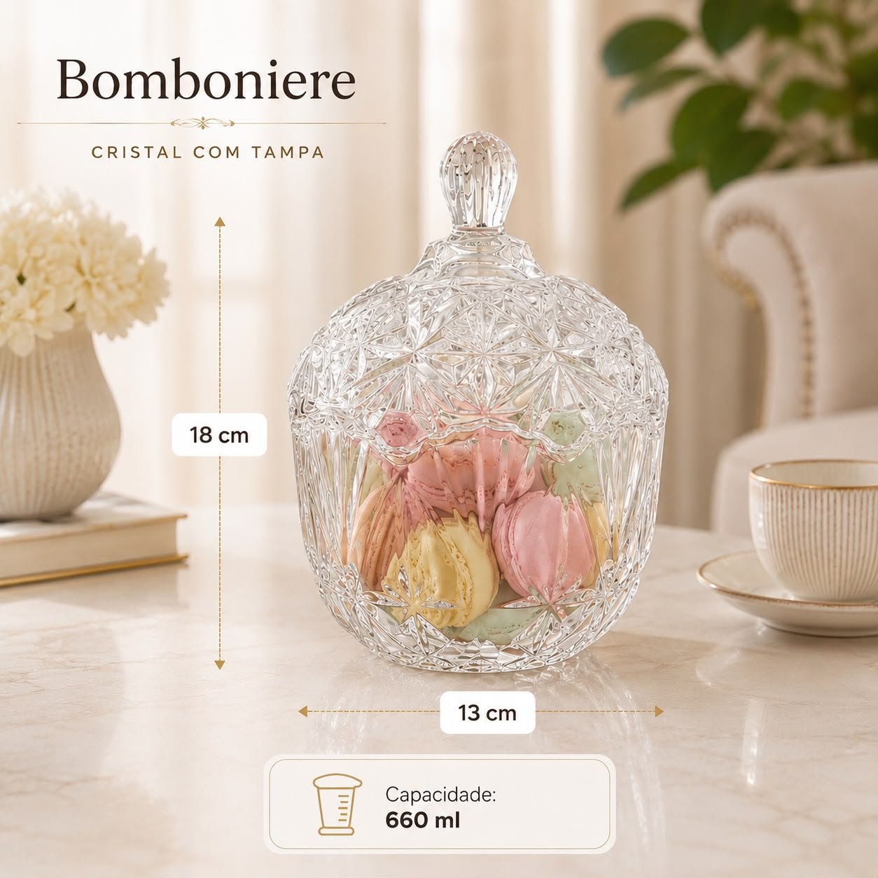 Bomboniere 660ML Shell - Imagem 2