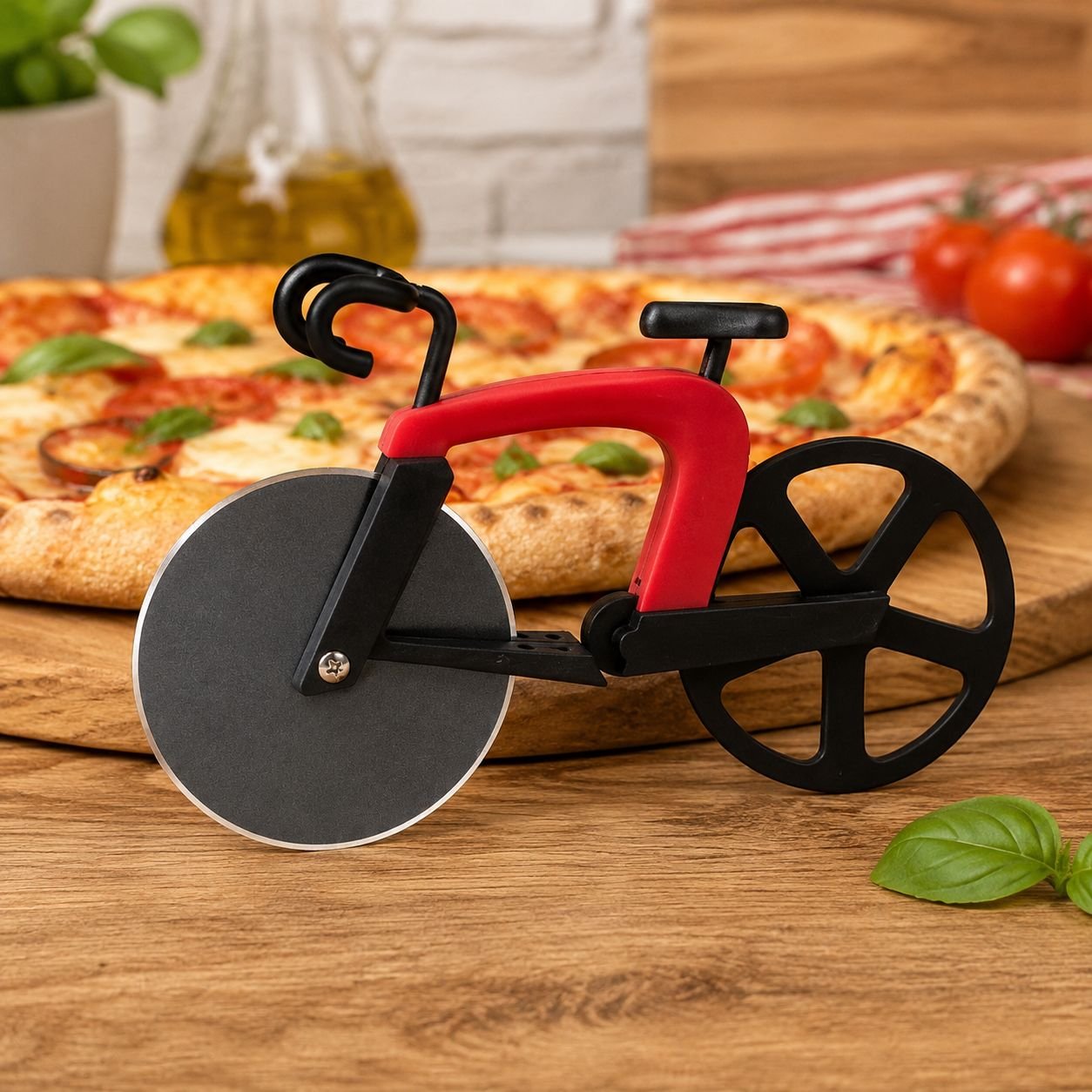 Cortador de Pizza Bicicleta