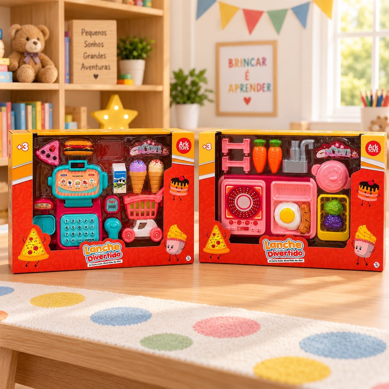 Lanche Divertido Ark Toys