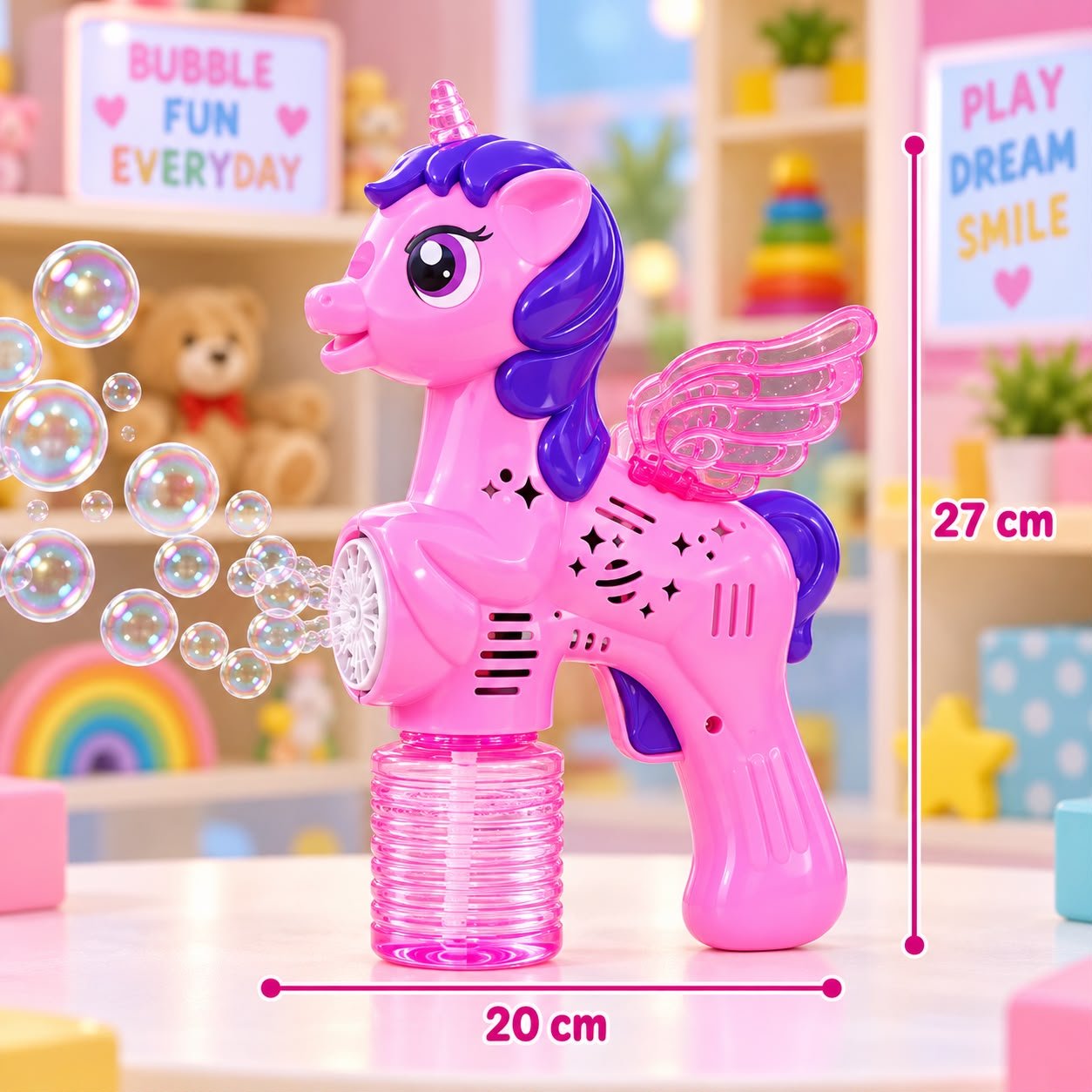 Lança Bolhas Mundo Pônei - Ark Toys - Imagem 2