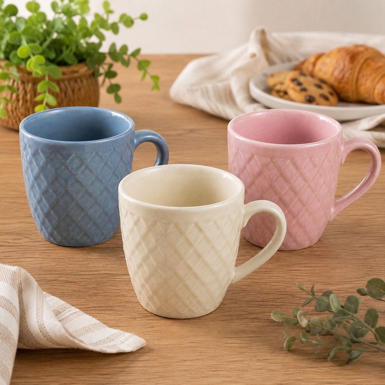 Caneca de Cerâmica 180ml Prisma