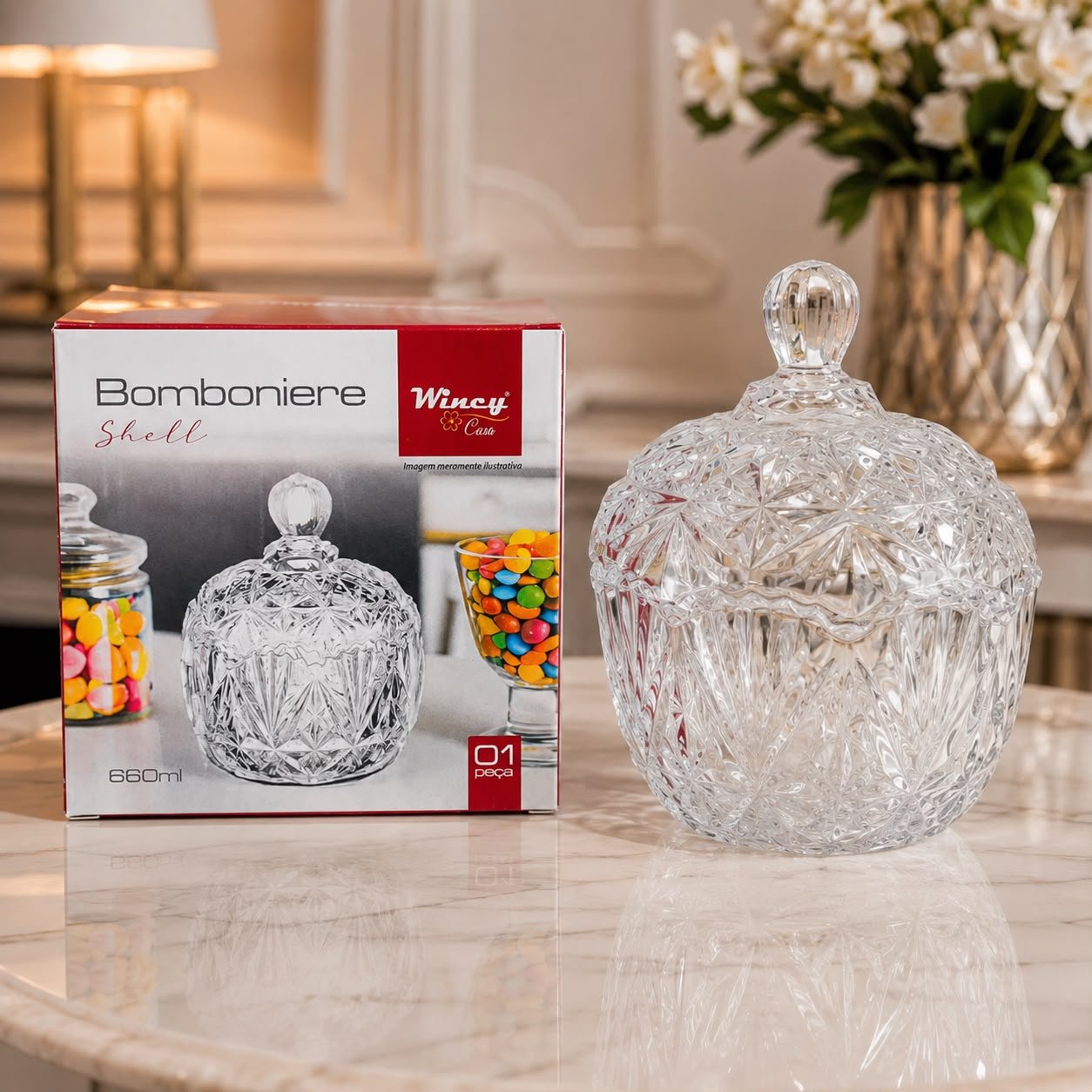Bomboniere 660ML Shell - Imagem 3